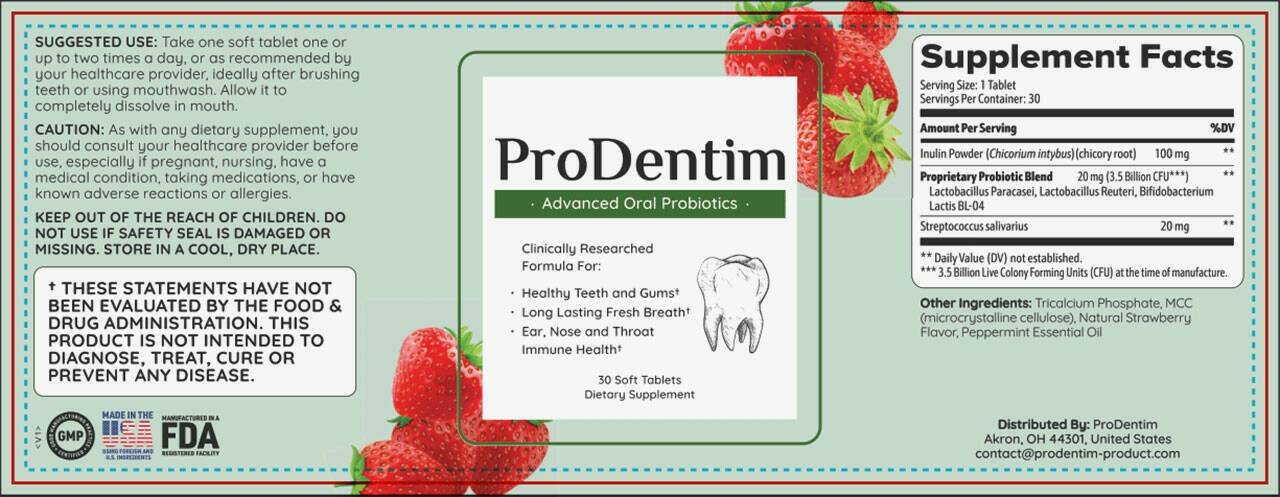 is prodentim fda approved