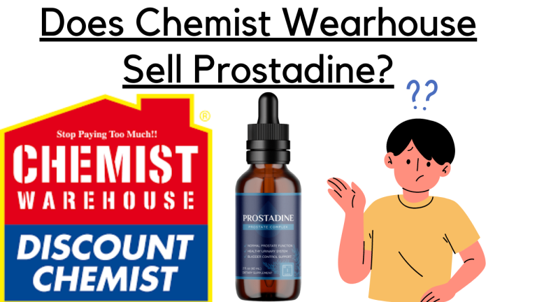 Does Chemist Warehouse Sell Prostadine?